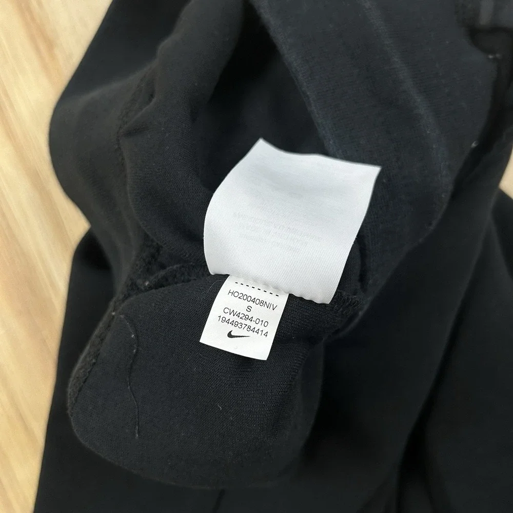 Nike Tech Fleece Pants Womens Black Joggers Sweatpants CW4294-010 Authentic Zip